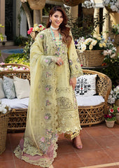 ELAF Chikankari Collection 3 Piece Unstitched Lawn Suit with Khaddi Net Dupatta – Heavy Embroidered
