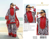 Summer Collection 2026 Digital Printed Lawn 3 Piece Suit | Ready to Wear Chiffon Dupatta D#4