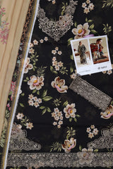 3PC Embroidered Printed Lawn Suit for Women – Summer Collection Unstitched Dress