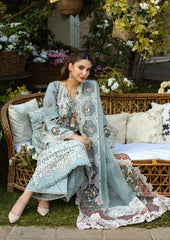 ELAF Chikankari Collection 3 Piece Unstitched Lawn Suit with Khaddi Net Dupatta – Heavy Embroidered